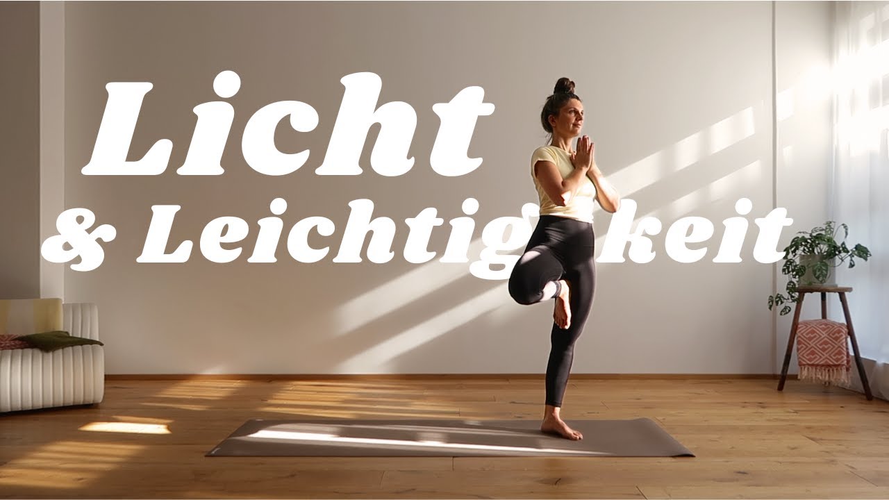 Yoga zum Stimmung aufhellen | 15 Minuten Hatha Yoga für Licht und Leichtigkeit