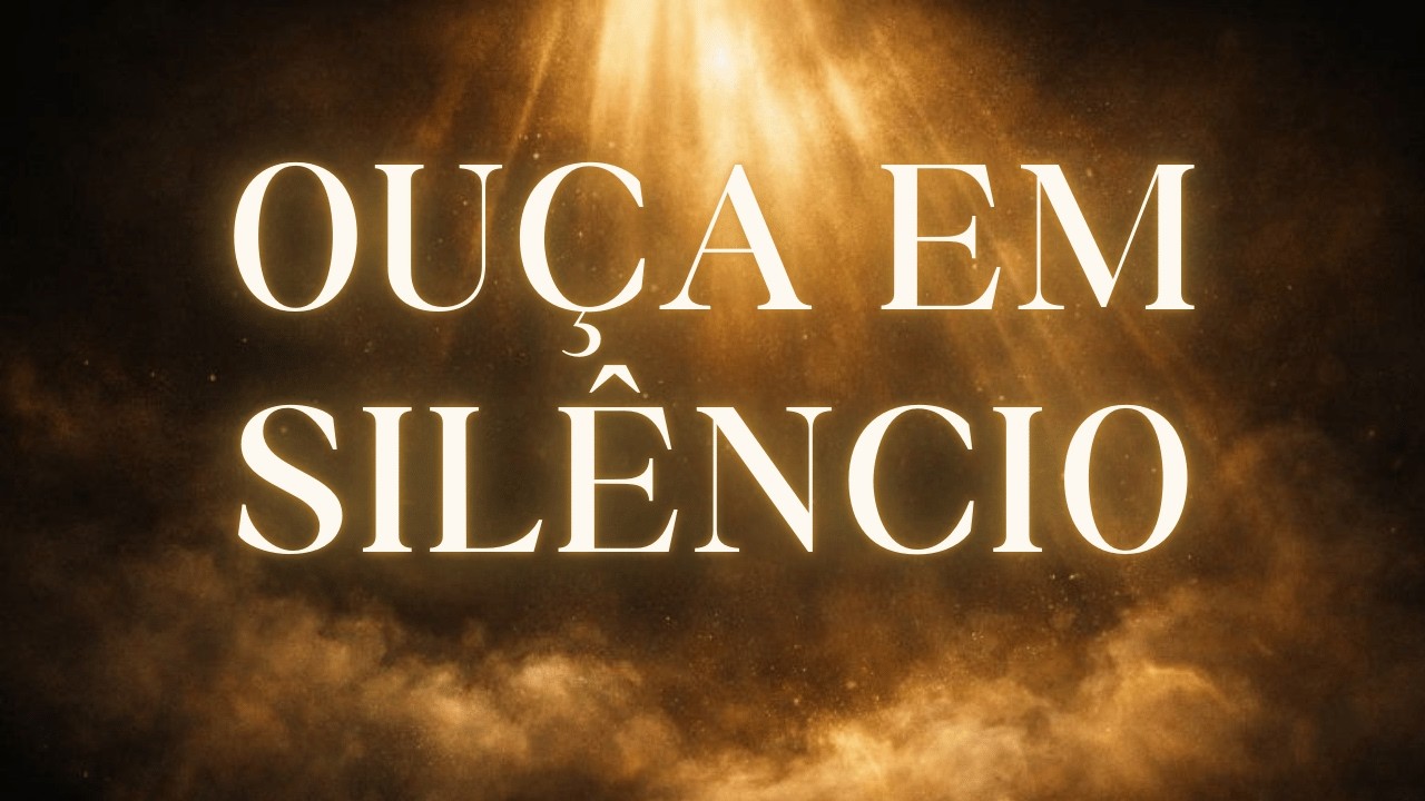 COLOQUE O FONE E OUÇA… DEUS QUER FALAR COM VOCÊ