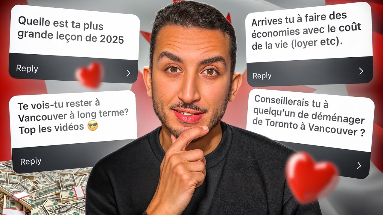 JE VOUS DIS TOUT : Mon argent, mon célibat et mon bilan au Canada!