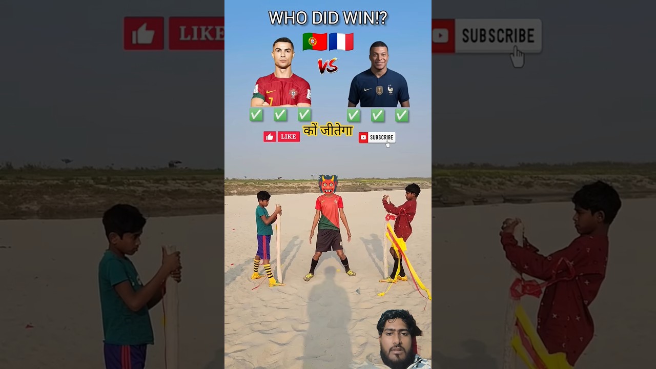 Ronaldo vs  Mbappe  SPEED CHALLENGE 