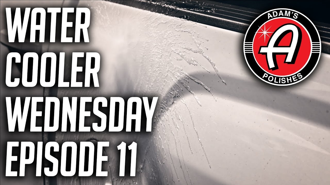 How to Wash a Ceramic Coated Vehicle | Adam's Polishes Water Cooler Wednesday E11