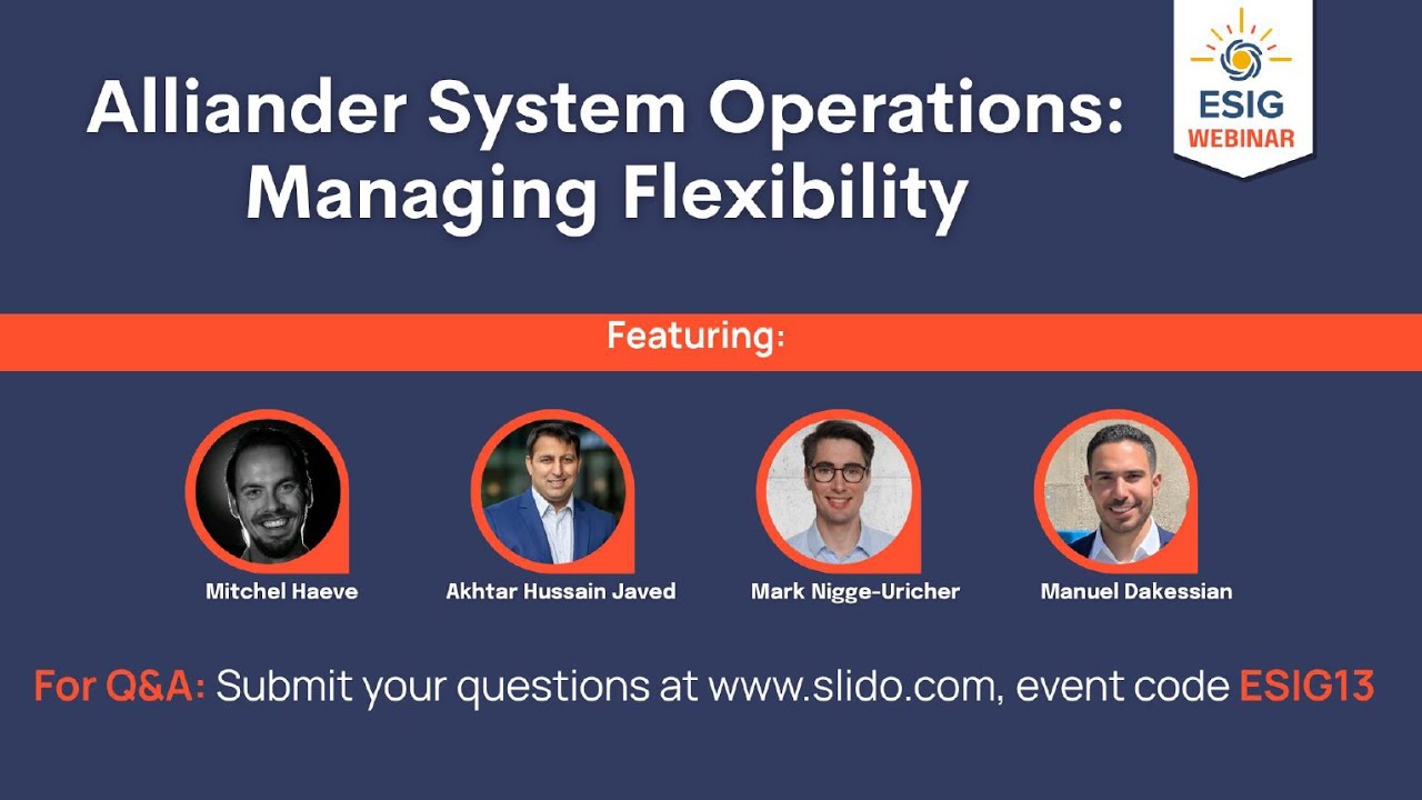 Webinar: Alliander System Operations: Managing Flexibility