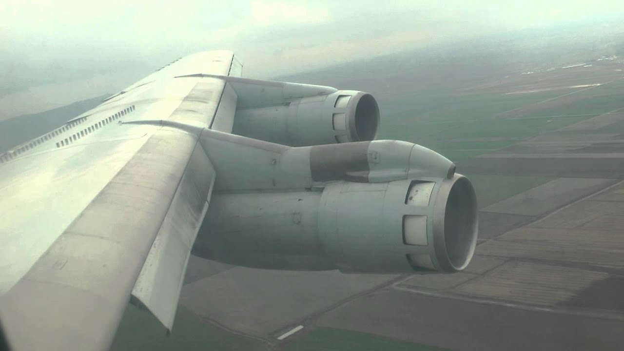 B707-300 Saha Air landing Mehrabad - Mashhad