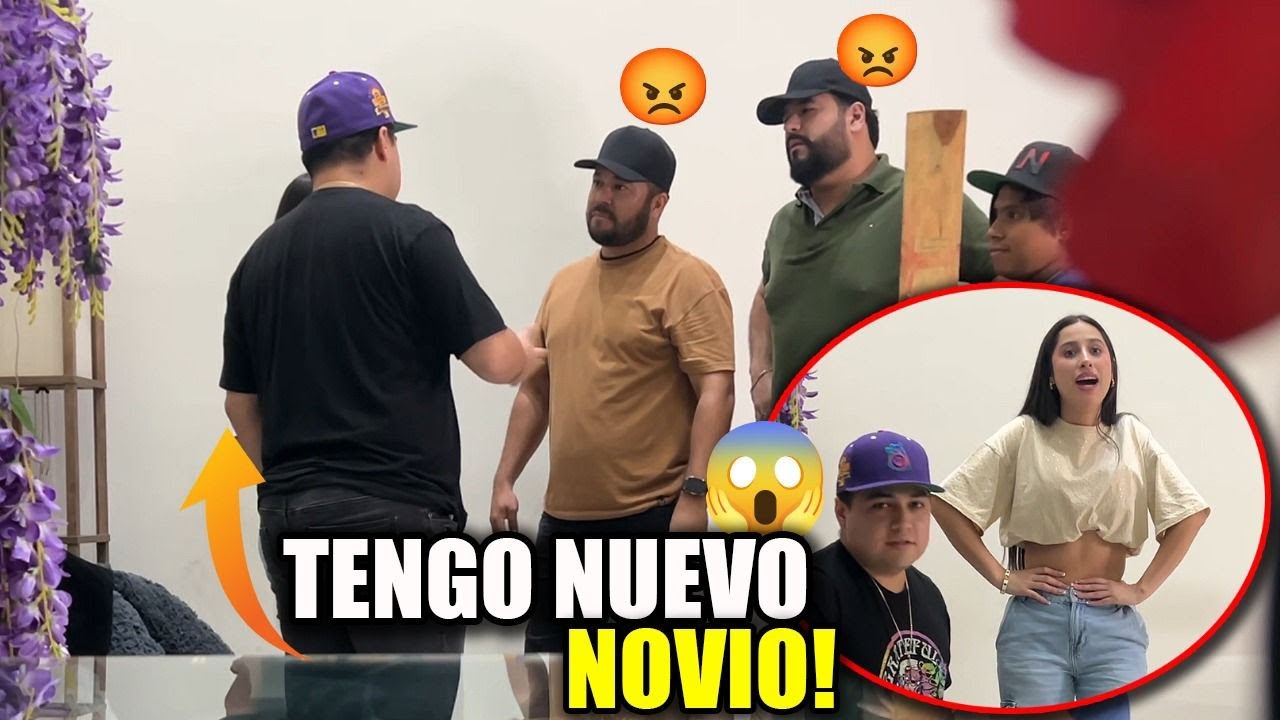 TENGO NUEVO NOVIO😍❤/BROMA PESADA A LOS HERMANOS PAR😱