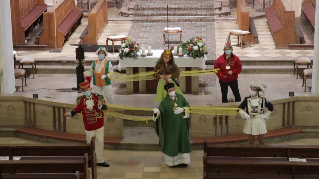 Fastnachtsgottesdienst in St. Nazarius Lorsch 14.2.2021