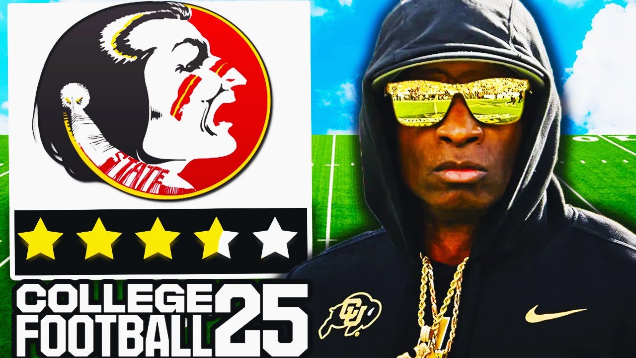 Deion Sanders Has 10 Years to Rebuild Florida State in College Football 25