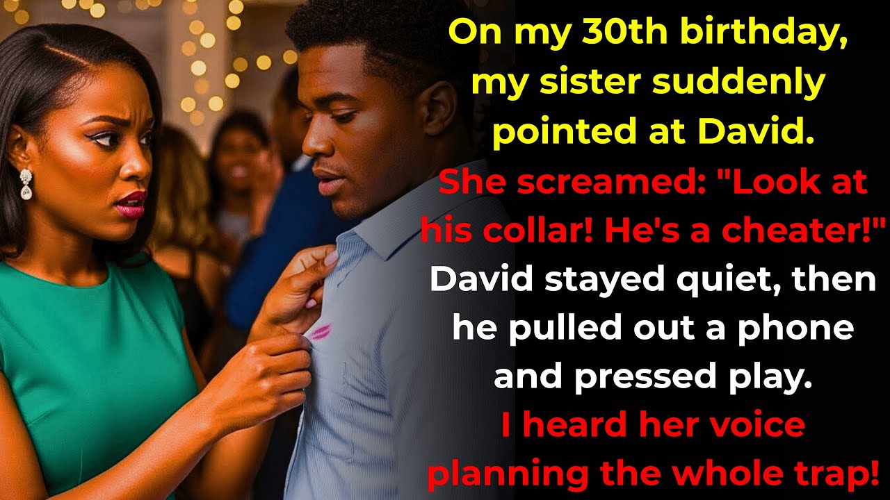 My sister yelled: 