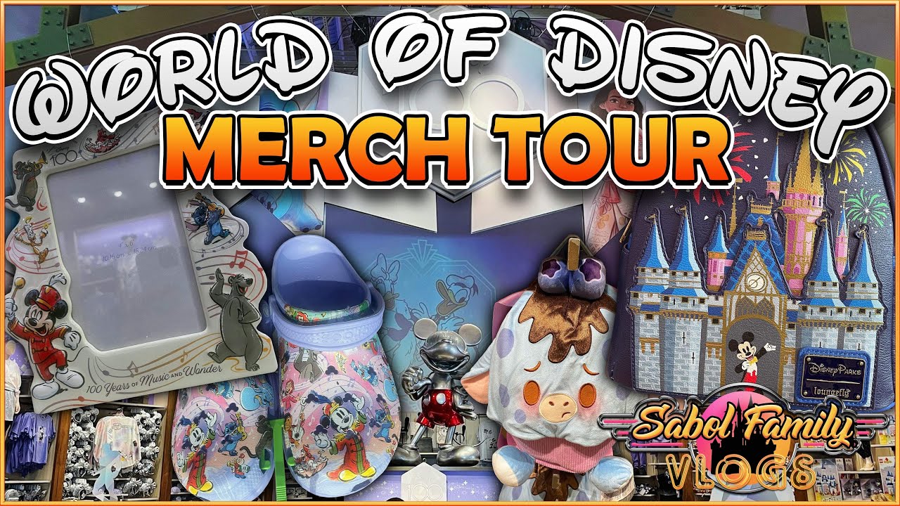 WORLD OF DISNEY HUGE New Disney Merchandise Tour | Disney Springs June 2023 - Walt Disney World