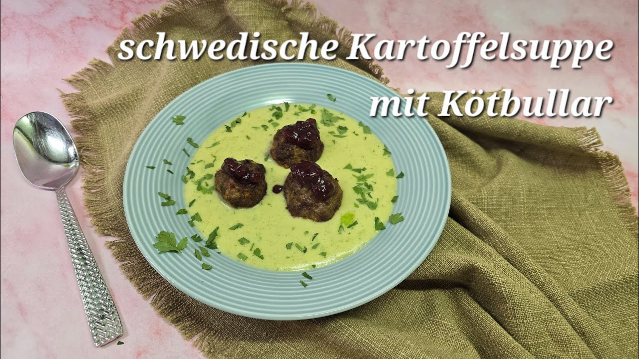 Schwedische-Kartoffelsuppe mit Köttbullar  Thermomix® TM7 - TM6 - TM5 - TM31