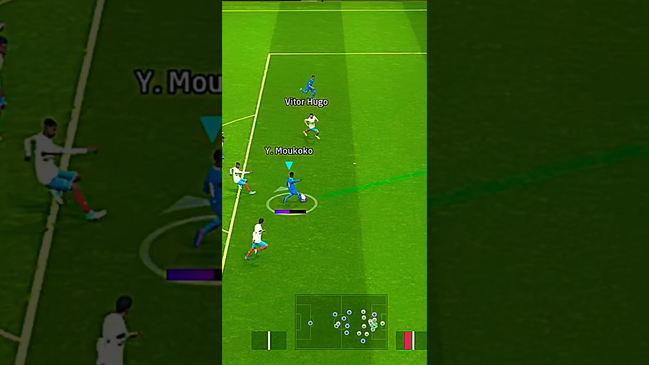 Kevin De Bruyne &times; Youssoufa Moukoko #efootball #pes2021 #efootball2023 #pes #viral #shorts #short