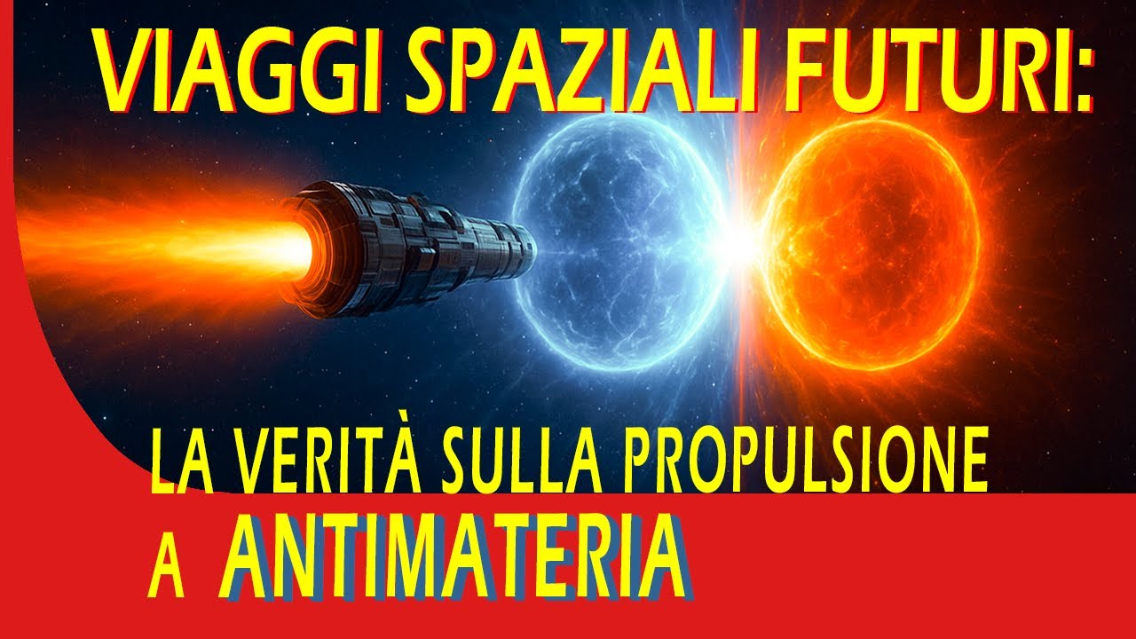 VIAGGI SPAZIALI FUTURI: LA VERIT&Agrave; SULLA PROPULSIONE A ANTIMATERIA