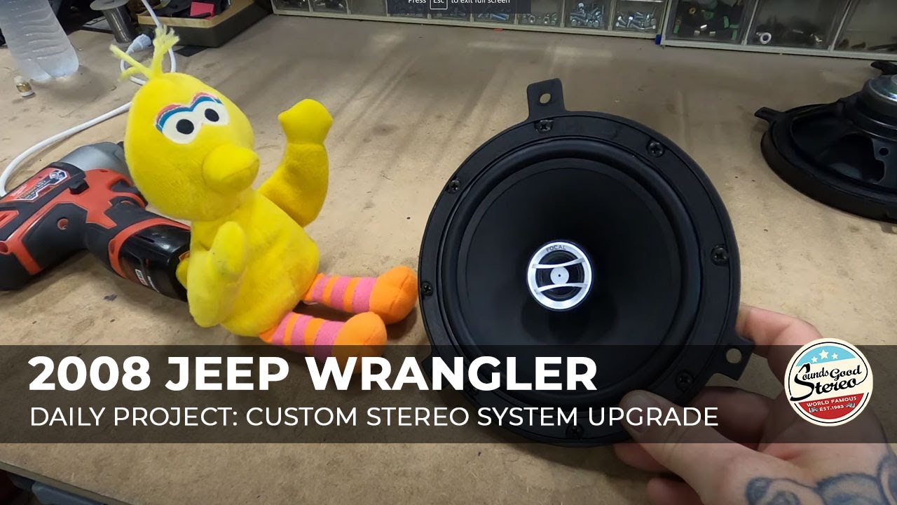 2008 Jeep Wrangler JK - Project Big Byrd - Simple Custom Stereo System Upgrade