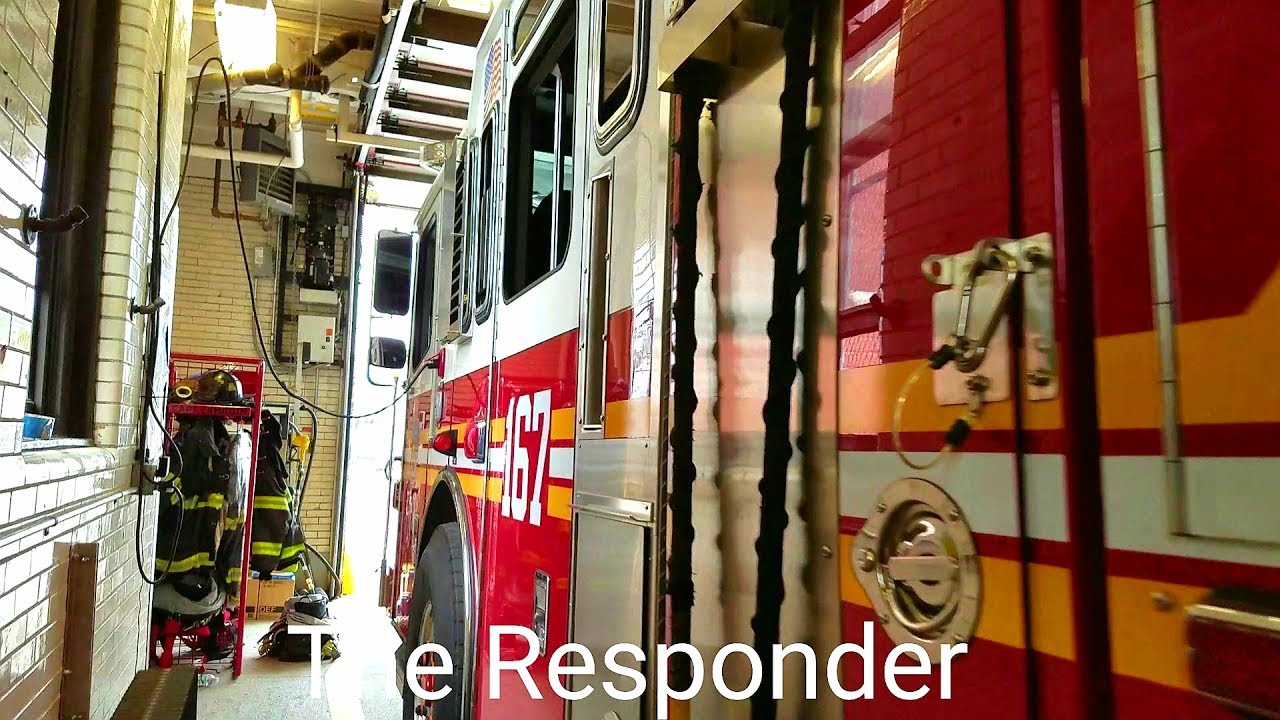 [FDNY] BRAND NEW LADDER 167 & FULL HOUSE RUN