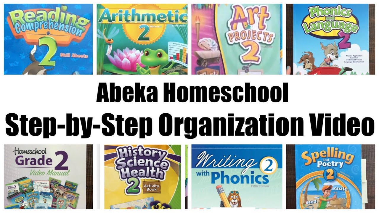 Step-by-Step Organization Video - Abeka Homeschool