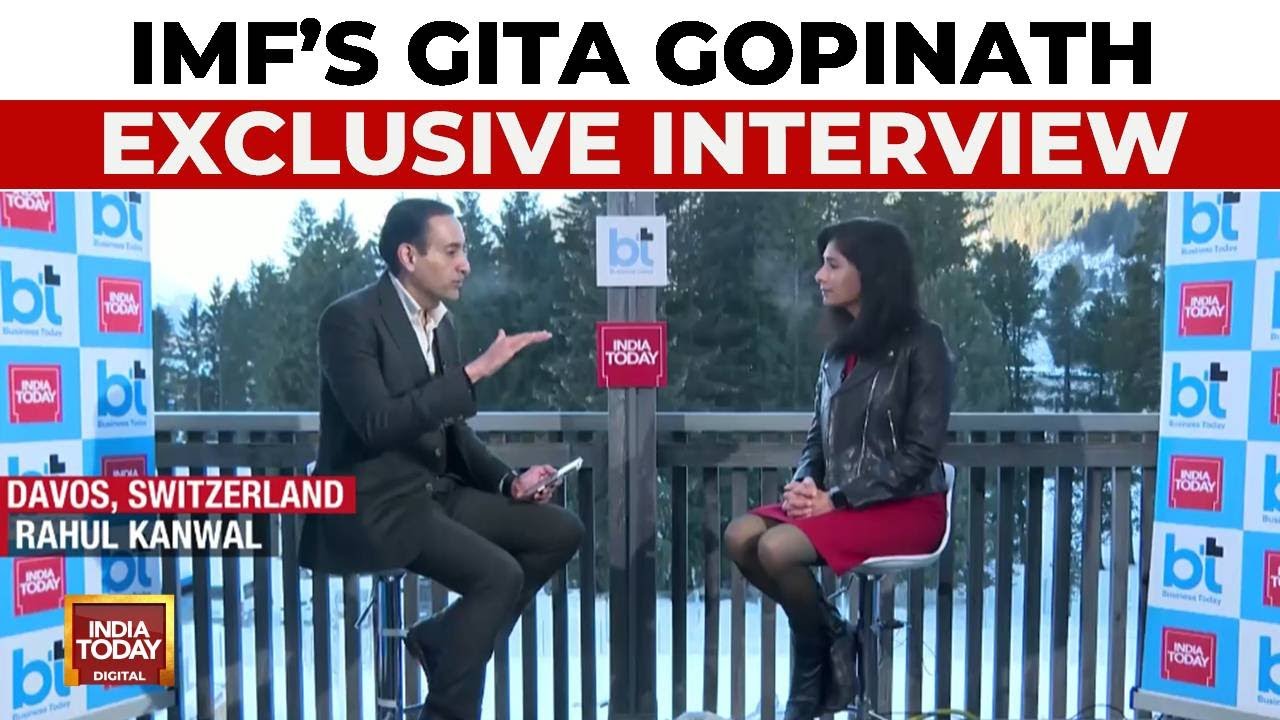 Davos Brainstorm 2025: Gita Gopinath, IMF Deputy MD, Exclusive With Rahul Kanwal On India Today