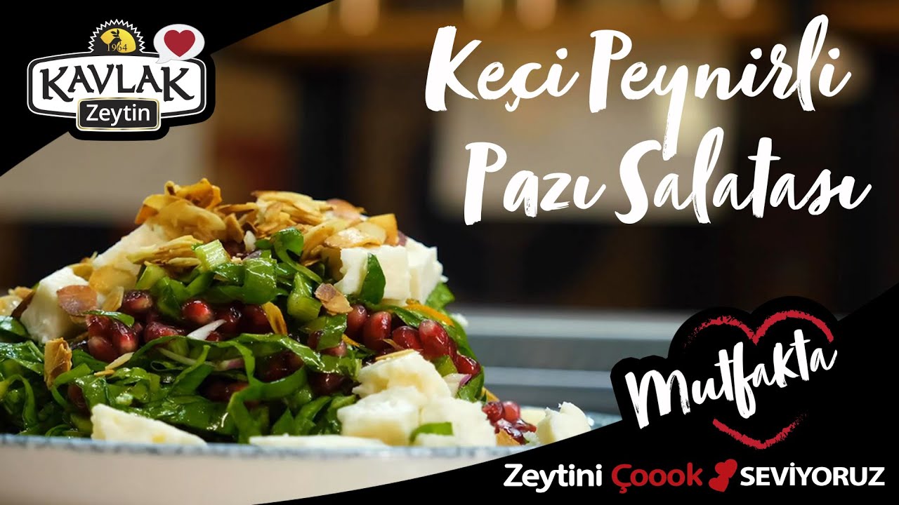 Kavlak Mutfakta - Keçi Peynirli Pazı Salatası