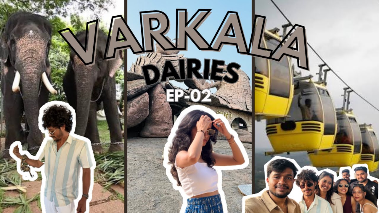 Fear, Sweat & 800 Steps 🐍 The Ending Is Crazy| Varkala Day 2| Kannada Vlog