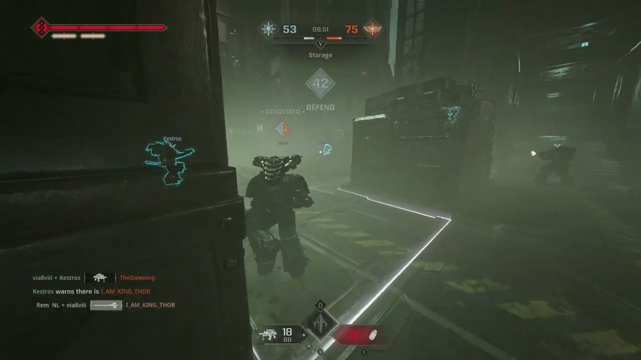 Mixed team scrim VS LoTD