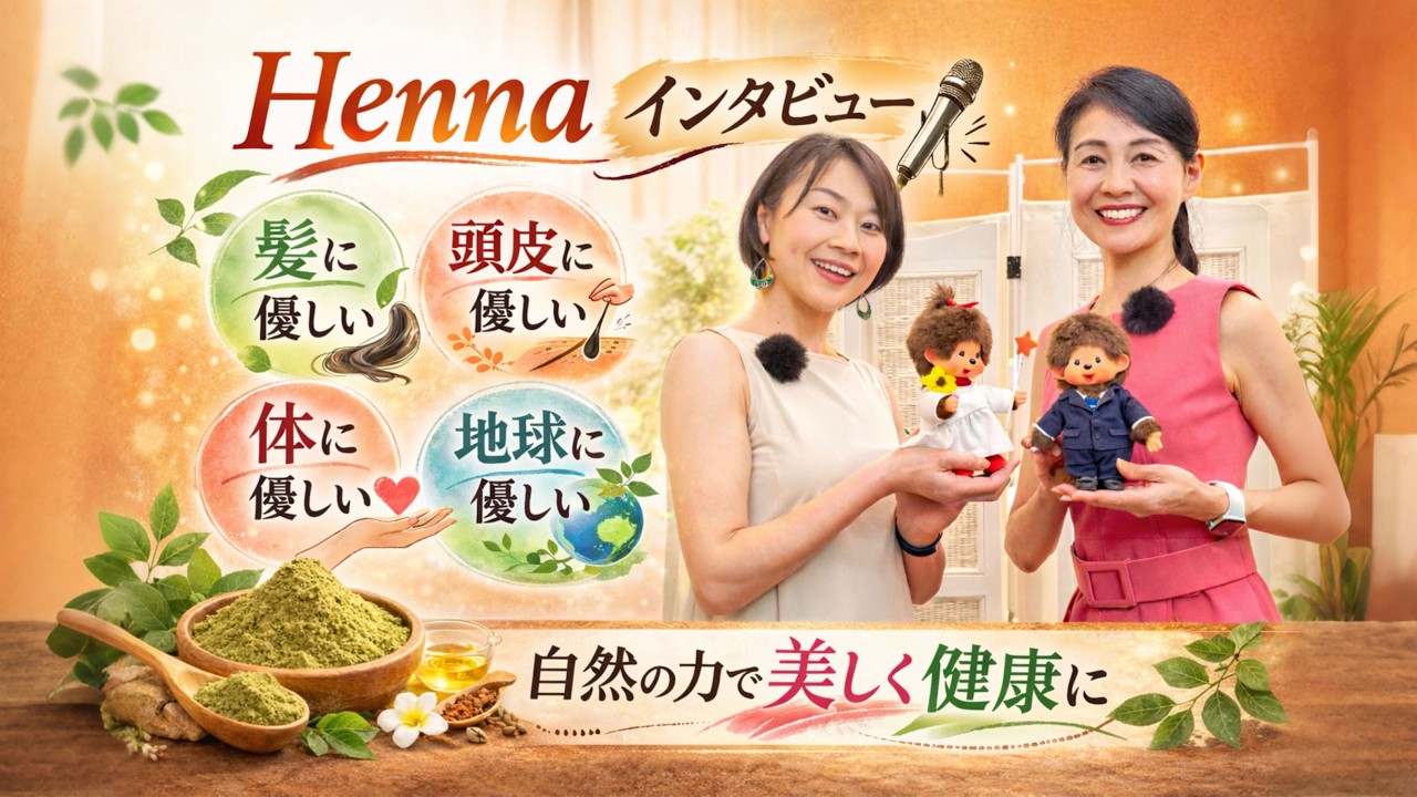 Henna Interview ヘナカラーの本当の良さや価値とは？どんな人におすすめ？ヘナカラー歴10年のお客様へインタビュー！