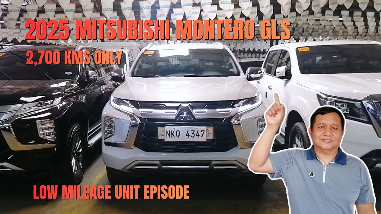 Used Cars For Sale Philippines | Low Mileage Unit | 2025 Mitsuibishi Montero GLS