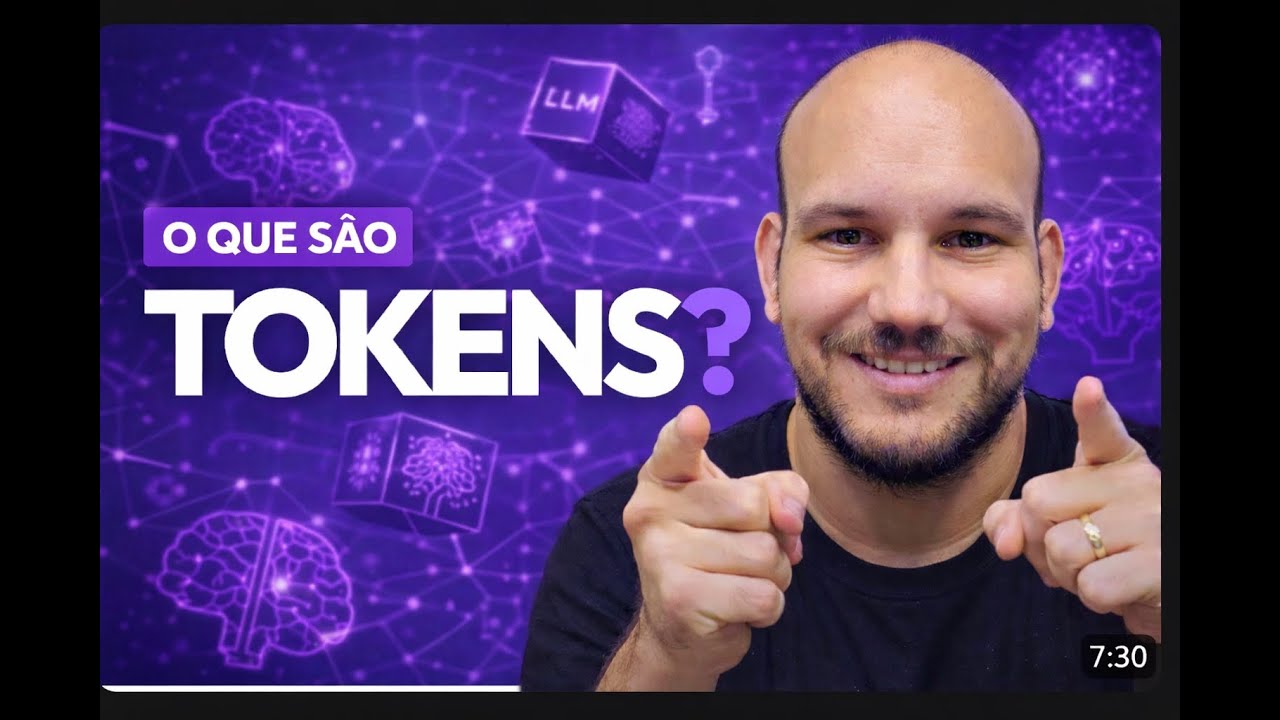Aprende uma vez o que são tokens na Inteligência Artificial