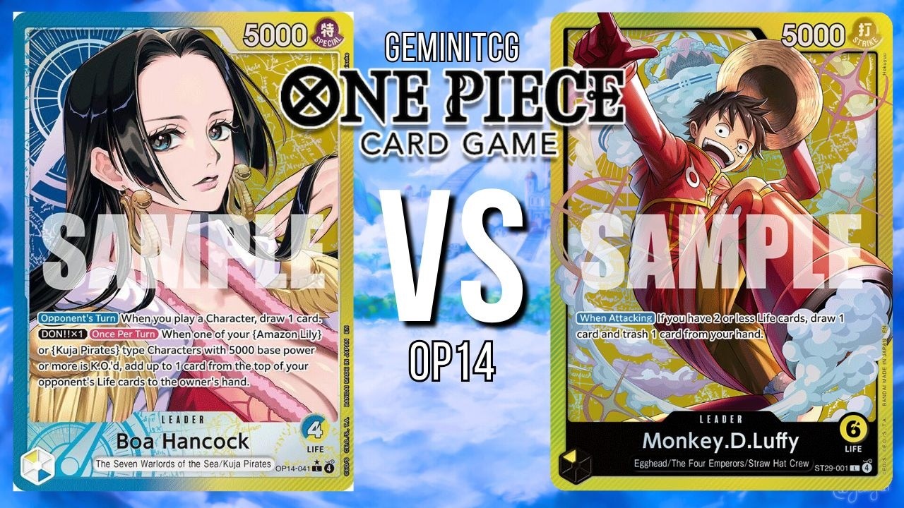 [OP14-EB04] UY Boa Hancock vs Y Luffy at TCGCardKingz