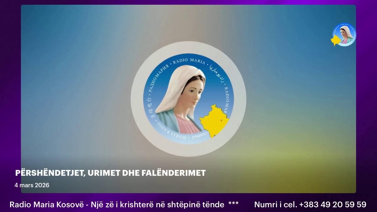 PËRSHËNDETJET, URIMET DHE FALËNDERIMET - 4 mars 2026