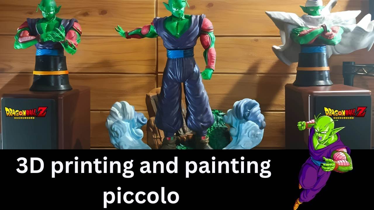 Piccolo Like You’ve Never Seen Before | Exclusive 3D Printed & Painted Figure | Dragon Ball Z