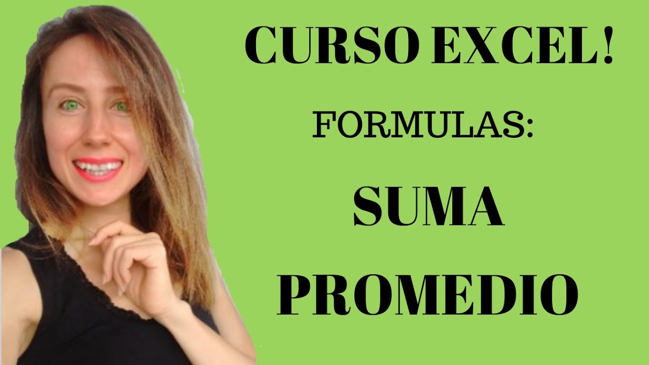 CURSO EXCEL 02: Análisis de datos. Formulas. Como Sumar Varias Celdas en Excel (2021)