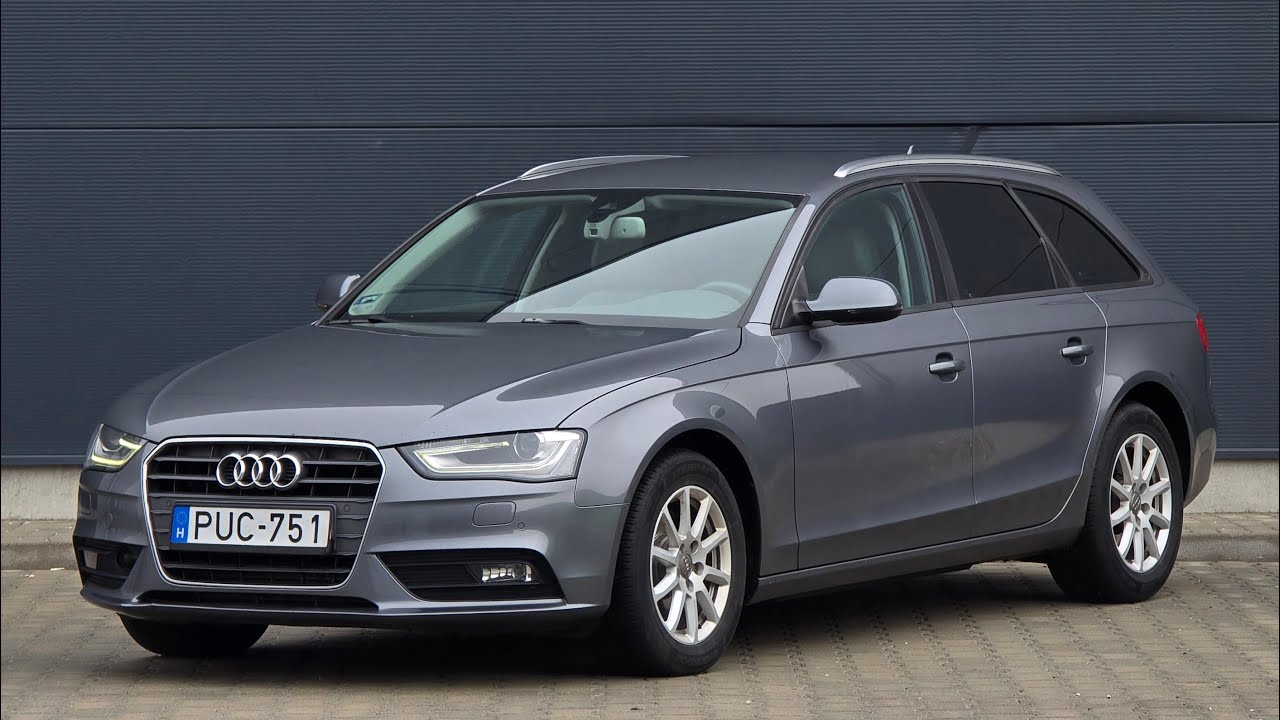 2014 Audi A4 B8 Avant 2.0 TDI 177HP Multitronic Monsoon Grey Metallic