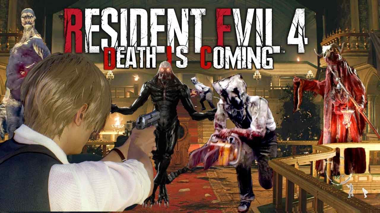 地獄の城に突入！50体以上の敵で溢れかえる水の間の防衛ライン突破を目指す！＃３【Resident Evil 4 Death is coming】