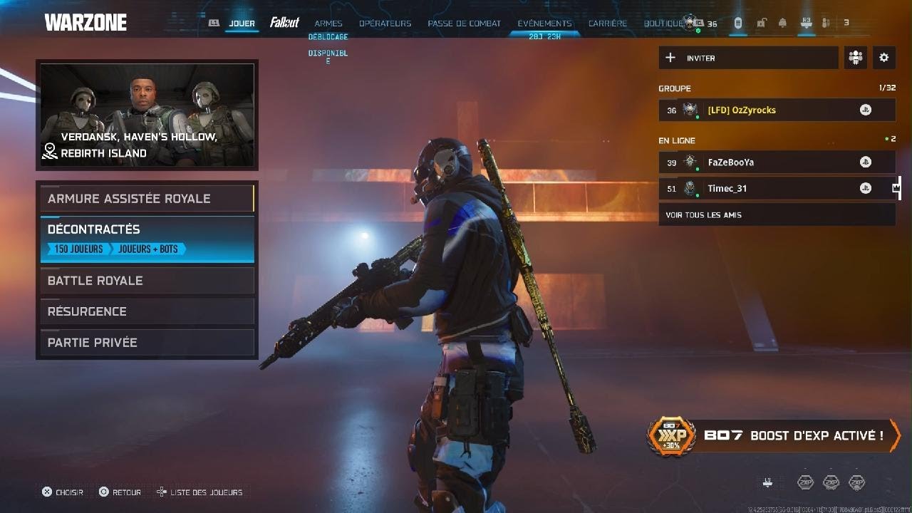 WarZone | Gameplay OzZyrocks détente