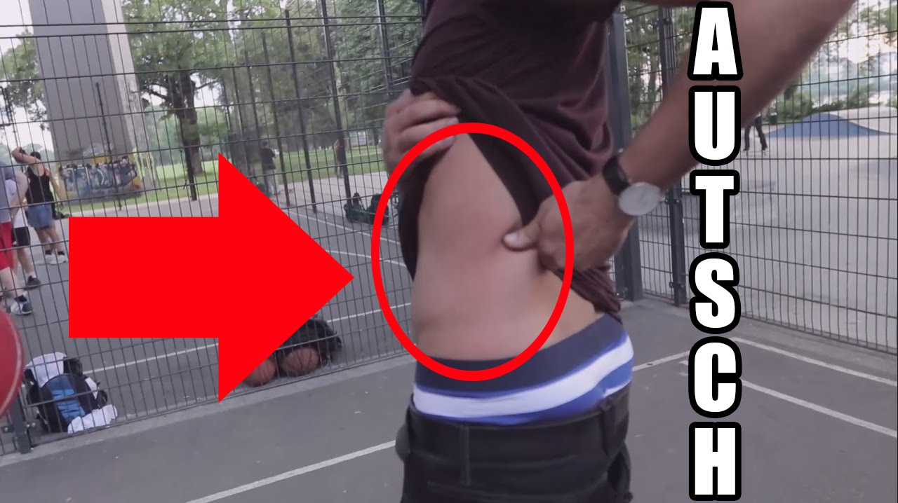 MEGA SCHMERZEN DURCH BASKETBALL | Trickshot-Challenge