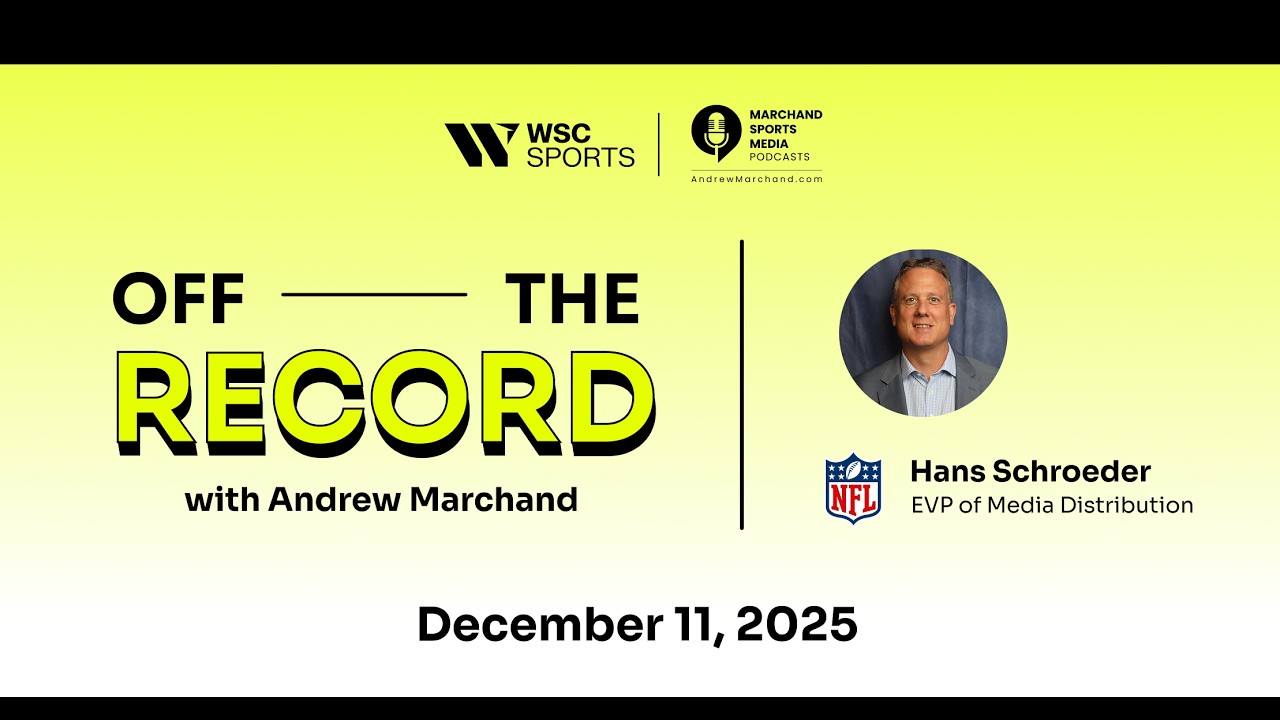 Off the Record: Andrew Marchand with the NFL's Hans Schroeder