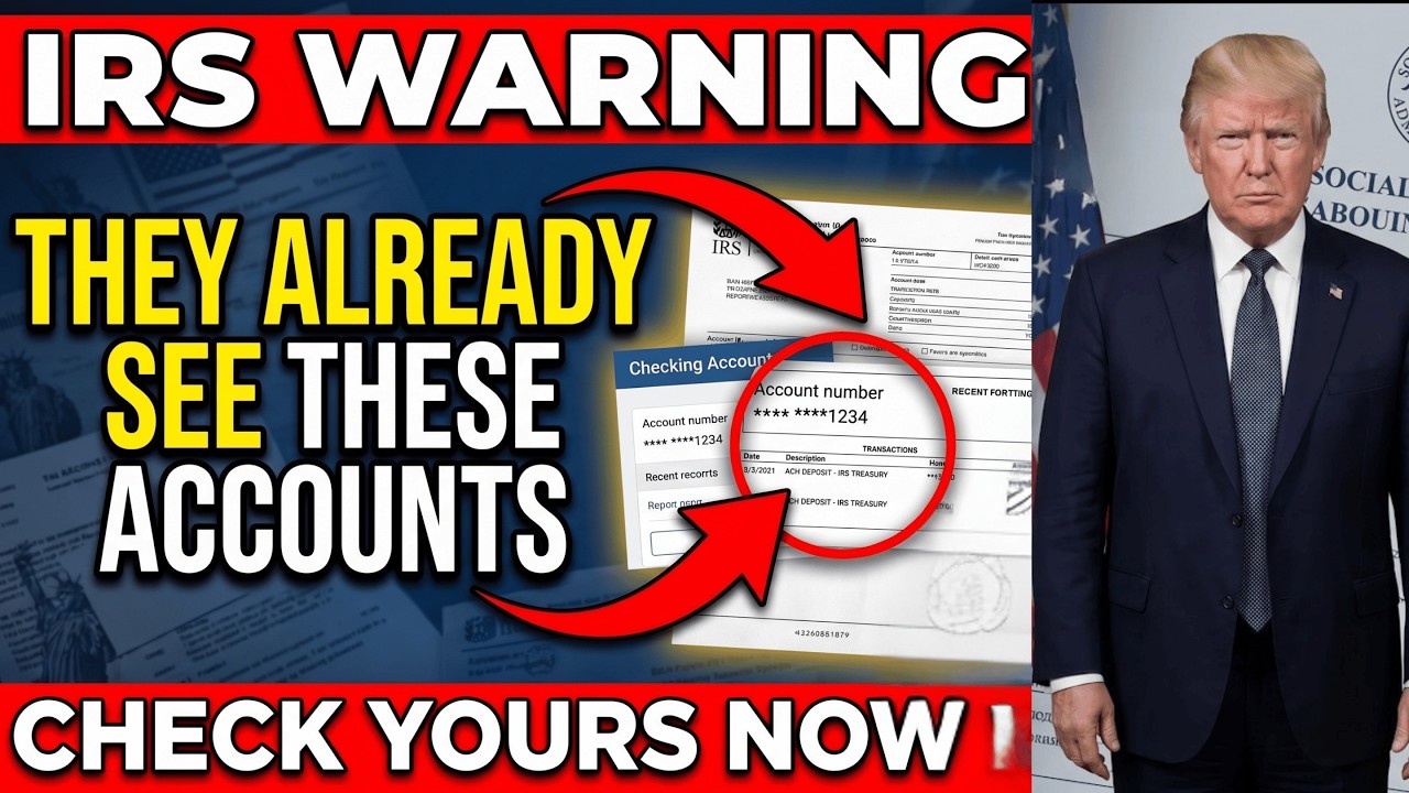IF YOU GET SOCIAL SECURITY, STOP THIS MISTAKE: The IRS Already Has These 3 Accounts (2026 Warning)