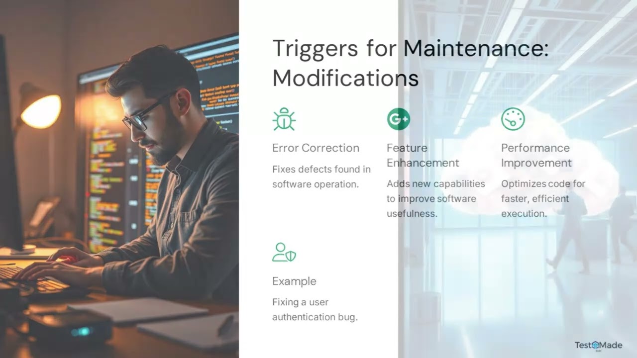 Maintenance testing in software testing