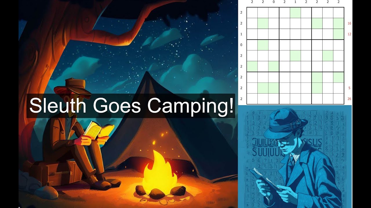 Sleuth Camping with Trees and Tens