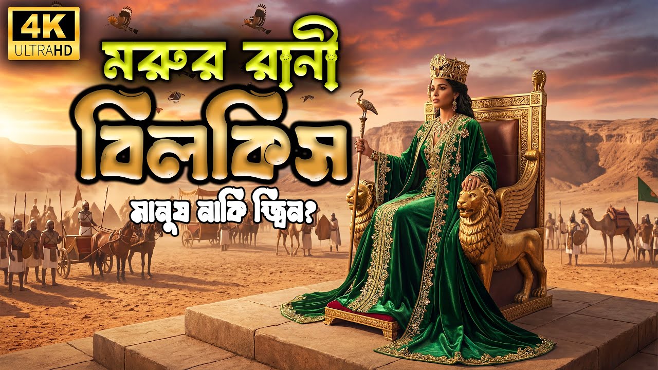 রানী বিলকিসের অহংকার পতনের অবিশ্বাস্য কাহিনী | Prophet Sulaiman (AS) Story