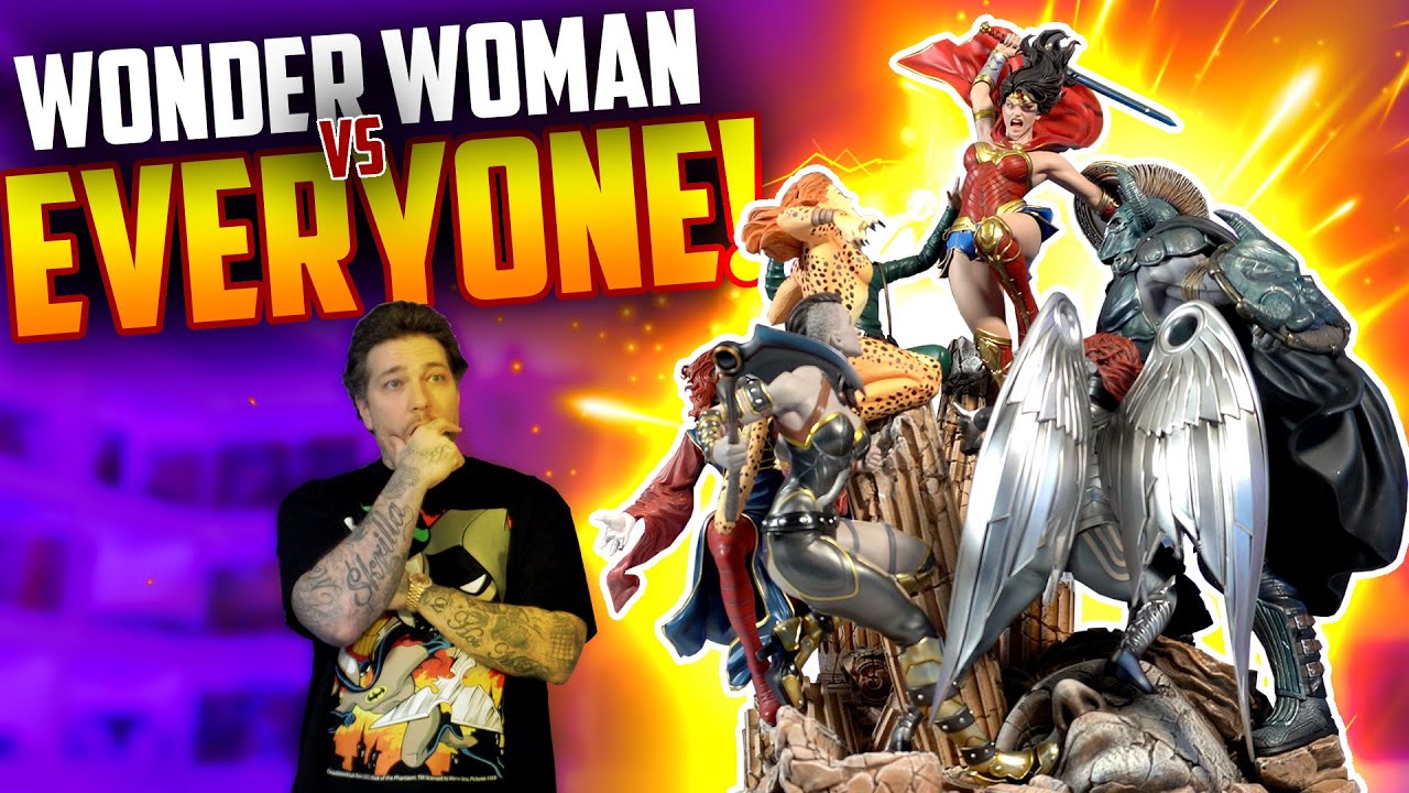 WONDER WOMAN Courage Diorama by XM Studios!