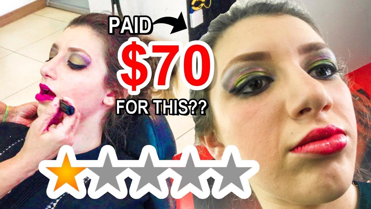 I Went To The BEST REVIEWED MAKEUP ARTIST In My City *GONE WRONG*😵