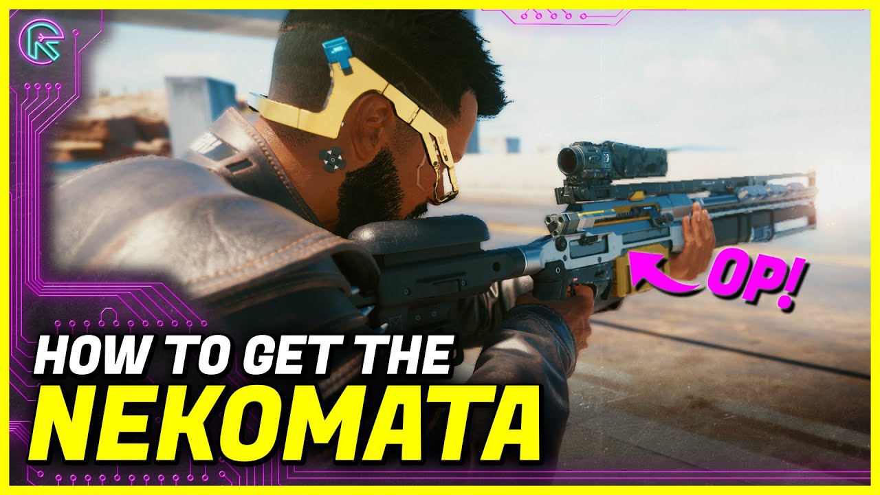 Cyberpunk 2077 Nekomata SNIPER, how to get the most OP weapon EARLY in the game