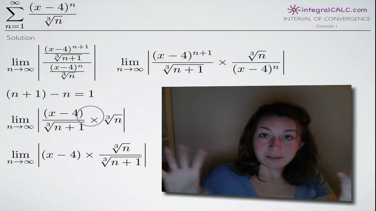 Interval of Convergence (KristaKingMath)