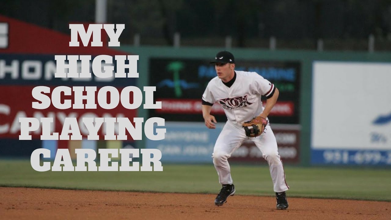 My High School Baseball Career