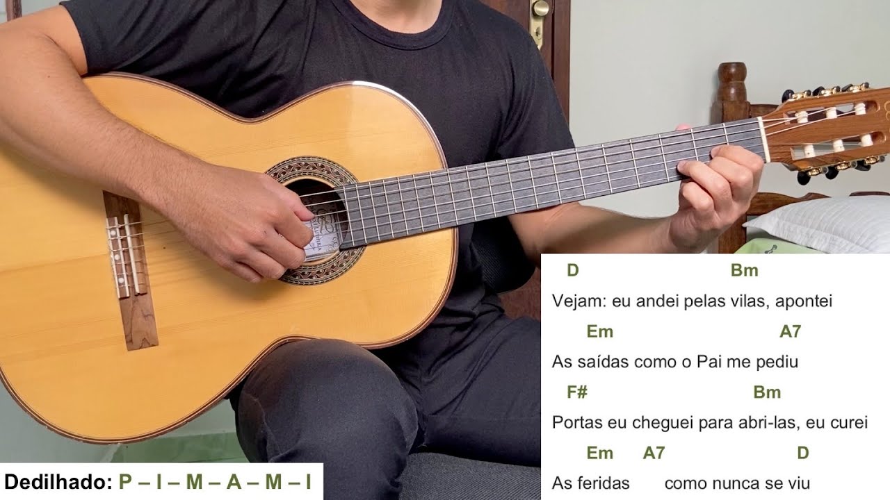 VEJAM, EU ANDEI PELAS VILAS (canto de comunhão) | como tocar no violão [letra e cifra]