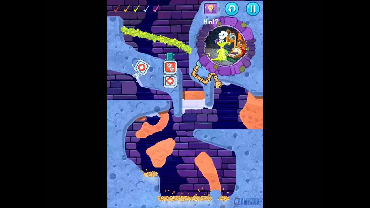 Where's My Water? 2 Level 118: Like a Phoenix Walkthrough