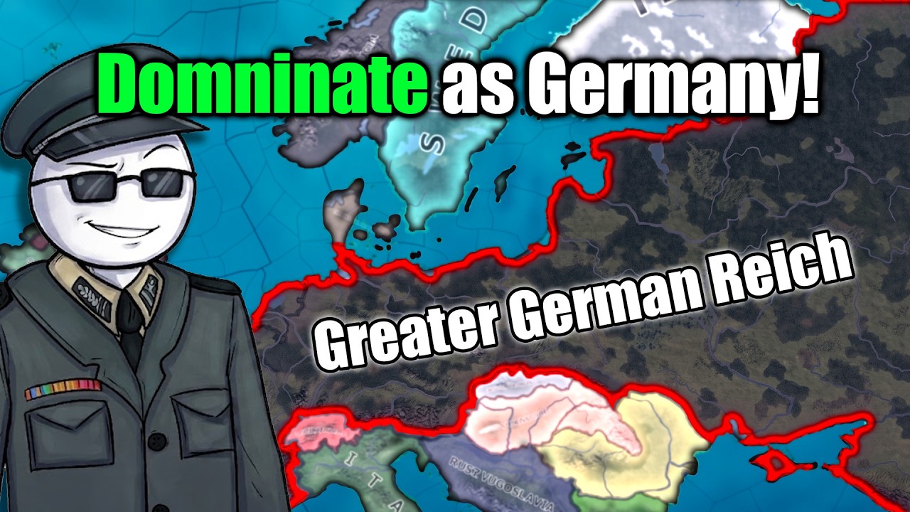 How to Dominate as Germany in hoi4.