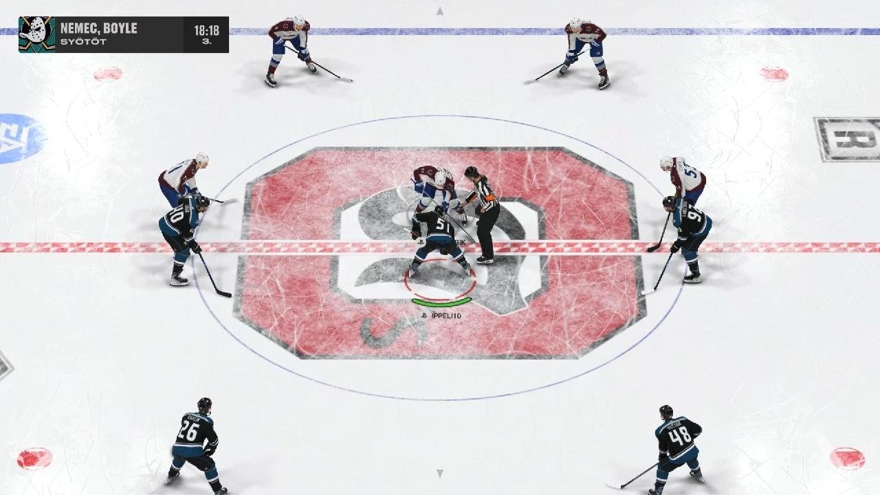 NHL 26 jatkamme harjotuksia änärissä