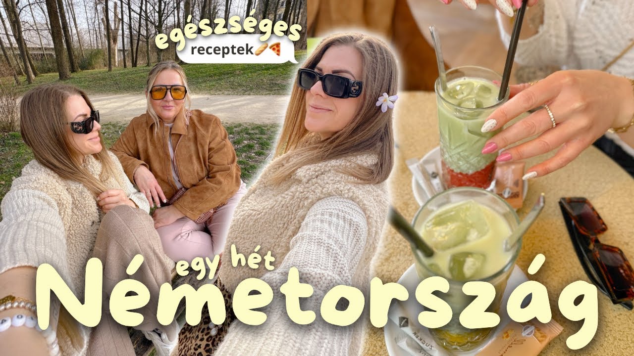 egy hét Németországban 💛 csavargás & egészséges receptek Anyával 🍇
