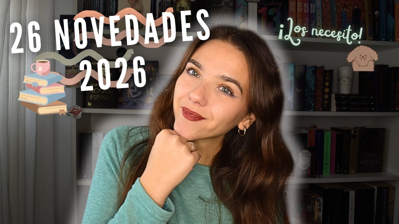 😱 26 LIBROS que salen en 2026 y NECESITO leer 📚✨