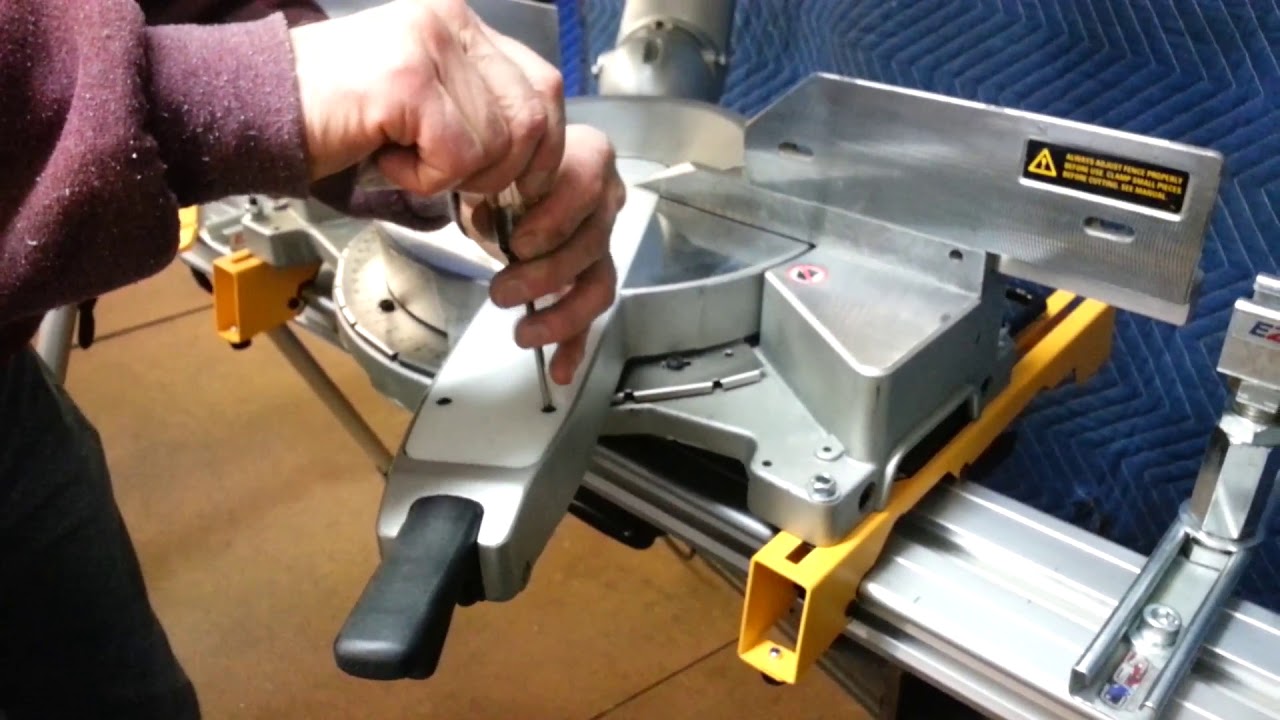 DeWalt DW708 Zero Clearance Fence & Table Insert Install